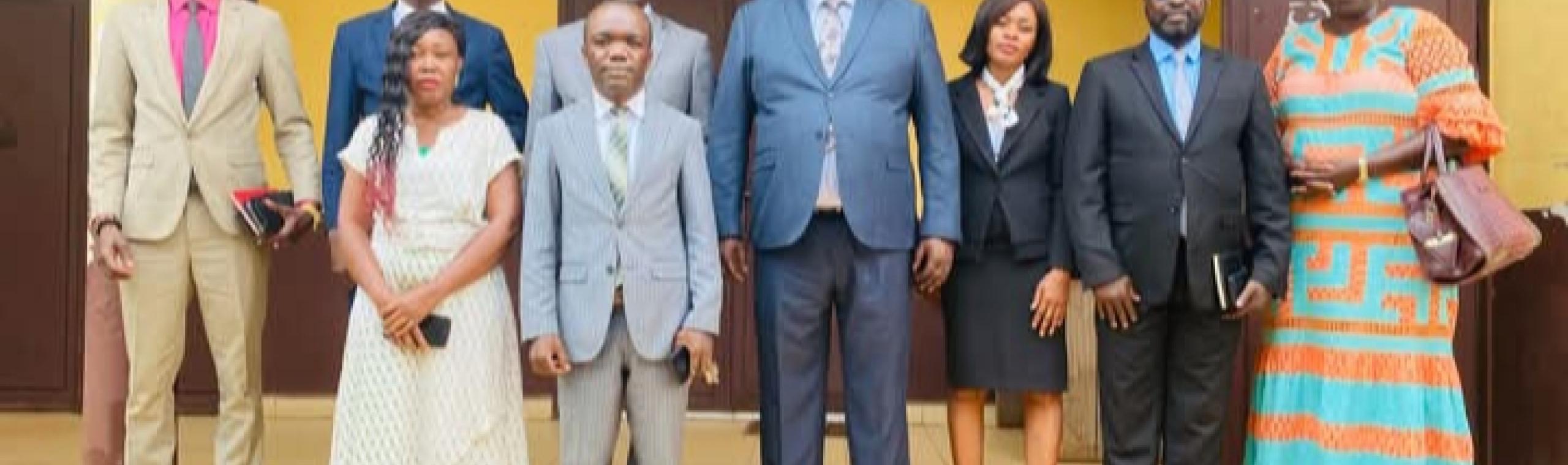 ECHANGES DU MINISTRE D’ÉTAT CHARGE DE LA JUSTICE GARDE DES SCEAUX AVEC LES NOUVEAUX JUGES EXPERTS DE LA COUR DES COMPTES FORMES AU CAMEROUN