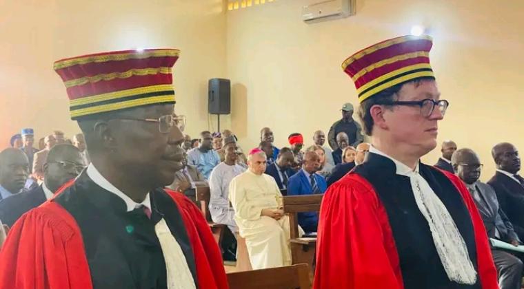 INSTALLATION DES DEUX JUGES À LA COUR PÉNAL SPÉCIAL DE BANGUI