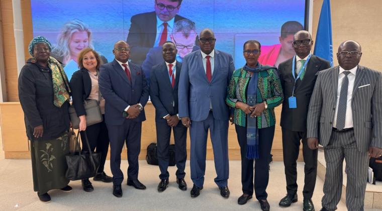 BRUXELLES : DISCOURS DU MINISTRE D’ETAT CHARGE DE LA JUSTICE, GARDE DES SCEAUX, DR ARNAUD DJOUBAYE ABAZEN, AU DIALOGUE DE HAUT NIVEAU SUR LA SITUATION DES DROITS DE L’HOMME EN REPUBLIQUE CENTRAFRICAINE 