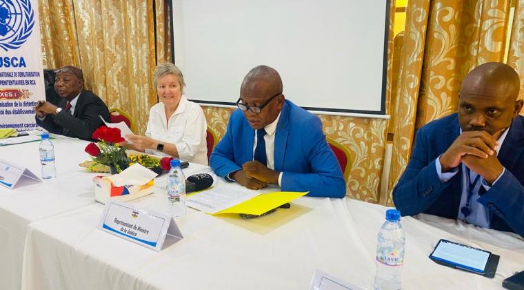 ATELIER DE VALIDATION DU MANUEL D’APPUI A L’EXECUTION DES ACTIVITES DU COMITE DE GESTION DES ÉTABLISSEMENTS PENITENTIAIRES