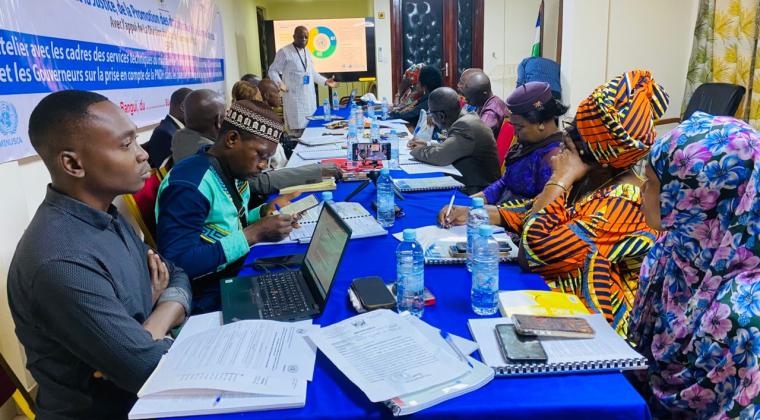 SENSIBILISATION DES CADRES DE L’ADMINISTRATION TERRITORIALE SUR L’INTEGRATION DES DROITS DE L’HOMME DANS LES POLITIQUES LOCALES DE DEVELOPPEMENT EN RCA