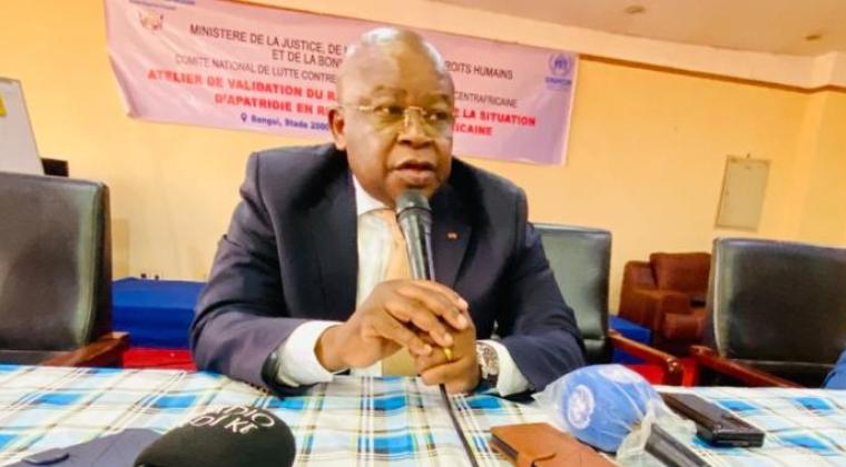 ATELIER DE VALIDATION DU RAPPORT D’ETUDE SUR LA SITUATION D’APATRIDIE EN REPUBLIQUE CENTRAFRICAINE