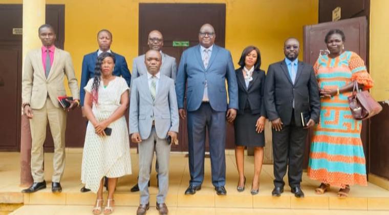 ECHANGES DU MINISTRE D’ÉTAT CHARGE DE LA JUSTICE GARDE DES SCEAUX AVEC LES NOUVEAUX JUGES EXPERTS DE LA COUR DES COMPTES FORMES AU CAMEROUN