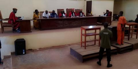 FIN DE LA PREMIÈRE SEMAINE DES AUDIENCES CRIMINELLES À LA COUR D'APPEL DE BANGUI