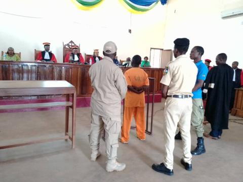 FIN DE LA PREMIÈRE SEMAINE DES AUDIENCES CRIMINELLES À LA COUR D'APPEL DE BANGUI